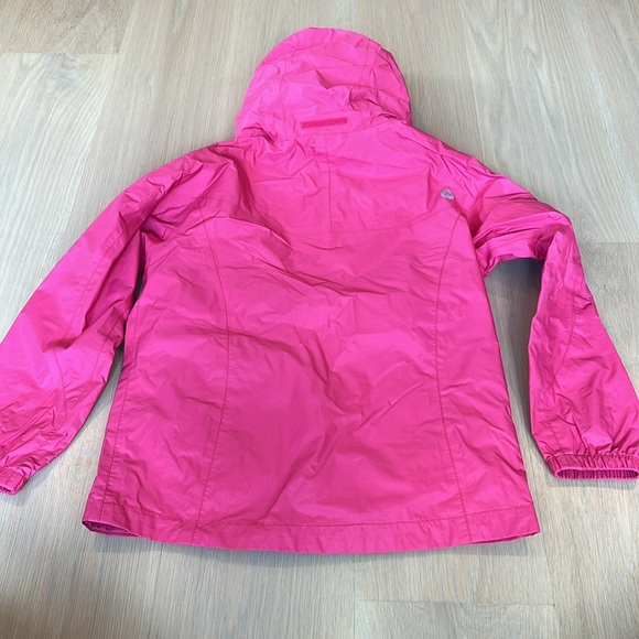 Marmot girls pink rain jacket size Medium - Picture 10 of 10